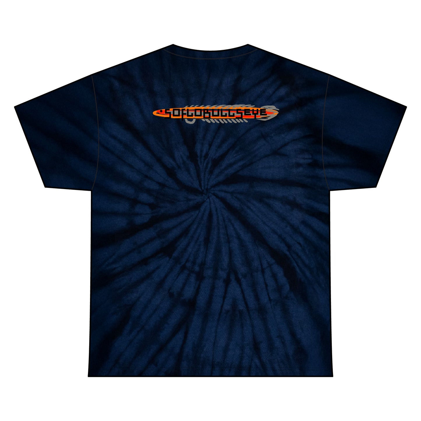 Litter Peacock Tie Dye Tee, Eco-Friendly Cotton Shirt