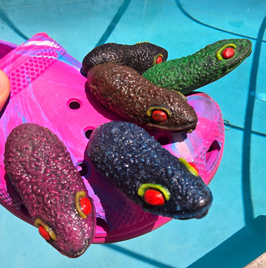 Frog Shoe Charms-jibitz